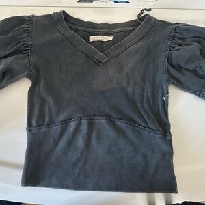 Free people top - never worn but discolored